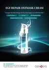 Крем-маска киснева Genosys EGP Repair Oxymask Cream, 50 мл - 2