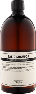 Базовий шампунь глибокого очищення Previa Basic Shampoo Deep Cleansing, 1000 мл