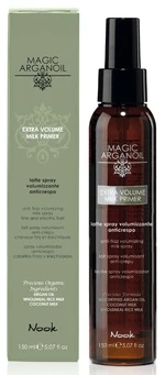 Молочко-спрей для об'єму з антифриз-ефектом Nook Magic Arganoil Extra Volume Milk Primer, 150 мл