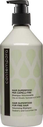 Шампунь для об'єму волосся  Contempora Hair Superfood Volumizing Shampoo, 500 мл