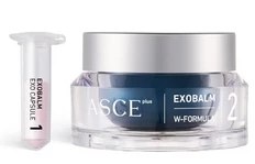 Регенеруючий бальзам для обличчя з екзосомами ASCE Plus Exobalm, 20 гр+20 мл