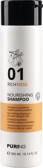 Живильний шампунь для сухого та пошкодженого волосся Puring 01 Richness Nourishing Shampoo, 300 мл