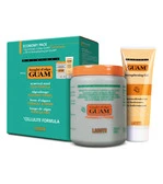 Антицелюлітна маска з морських водоростей економічна упаковка “холодна формула"  GUAM (маска 1 кг «холодна формула» + гель 250 мл)