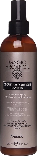 Маска спрей мультиактивна Nook Magic Arganoil Secret Absolute One Leave-in Multi-action Restructuring Mask Spray, 250 мл