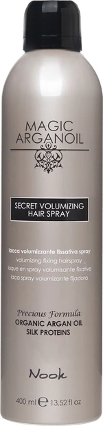 Лак для об'єму Nook Magic Arganoil Secret Volumizing Fixing Hairspray, 400 мл