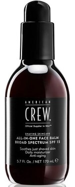 Зволожуючий бальзам для обличчя American Crew All-In-One Face Balm SPF1, 170 мл