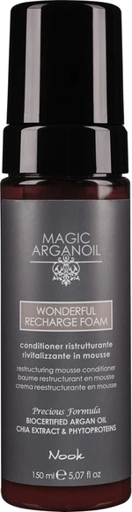 Ревіталізуючий мус-кондиціонер Nook Magic Arganoil Wonderful Recharge Foam Restructuring Mousse Conditioner, 150 мл