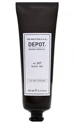 Чорний гель для укладання волосся,чоловічий Depot 307 Black Gel, 125 мл