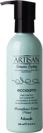 Молочко для локонів Nook Artisan Riccioletto Curl Control Milk, 200 мл