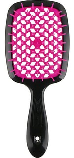 Гребінець для волосся Janeke Superbrush the Original (чорно-фіолетовий)