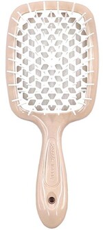 Гребінець для волосся Janeke Superbrush the Original (персиковий білий)
