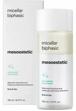 Двофазне міцелярне очищення Mesoestetic Micellar Biphasic Cleaning Solutions Eyes&Lips, 50 мл