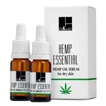 Олія-сироватка з екстрактом Канабісу для сухої шкіри Dr.Kadir Hemp Oil Serum for Dry Skin, 2х10 мл