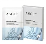 Охолоджувальна та заспокійлива маска для обличчя з екзосомами ASCE PLUS Soothing gel mask, 3*38мл