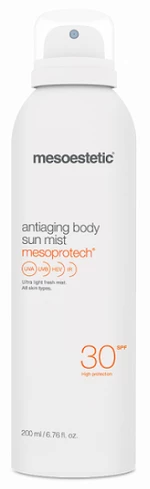 Сонцезахисний спрей для тіла з антивіковим ефектом SPF 30 Mesoestetic Antiaging body sun mist SPF 30, 200 мл