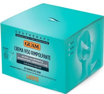 Крем для обличчя від зморшок, що зміцнює Guam Seatherapy Crema Viso Rimpolpante, 50 мл