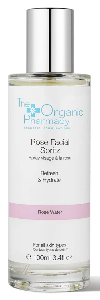 Тонік-спрей для глибокого зволоження шкіри Organic Pharmacy Rose Facial Spritz Toner, 100 мл