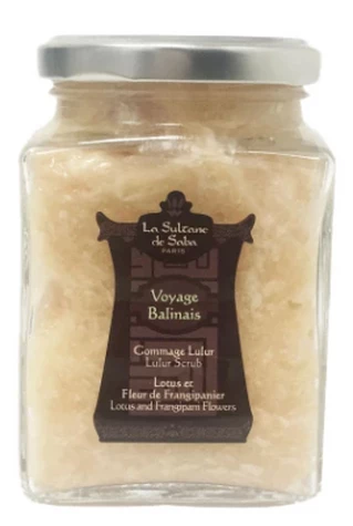 Кокосовий скраб для тіла "Лотос і Франжіпані" Lo Sultane De Saba Balinese Lotus And Frangipani Flowers, 300 мл