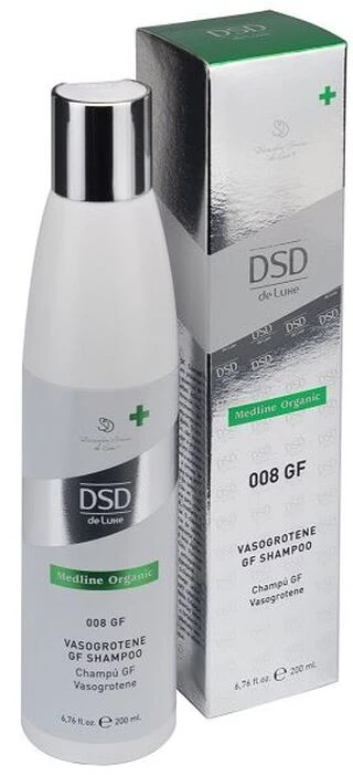 Шампунь Вазогротен з факторами росту № 008 Simone DSD Luxe Medline Organic Vasogrotene Gf Shampoo, 200 мл