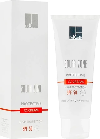 Сонцезахисний зволожуючий крем Dr.Kadir Solar Zone Moisturizing Protective Cream SPF 50+, 75 мл