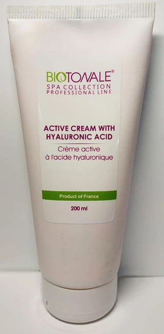 Активний крем з гіалуроновою кислотою, туба Biotonale Active cream with hyaluronic acid, 200 мл