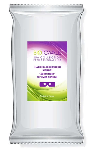 Гідрогелева маска під очі "Zorro" Biotonale Zorro Mask for eye contour, 1 шт