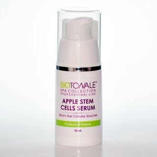 Сироватка омолоджувальна з екстрактом стовбурових клітин швейцарського яблука, флакон з дозатором Biotonale Apple stem cells serum, 15 мл