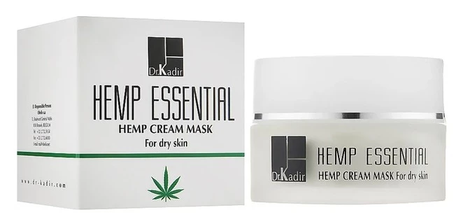 Маска-крем з екстрактом Канабісу для сухої шкіри Dr.Kadir Hemp Essential Oil Serum for Dry Skin, 50 мл