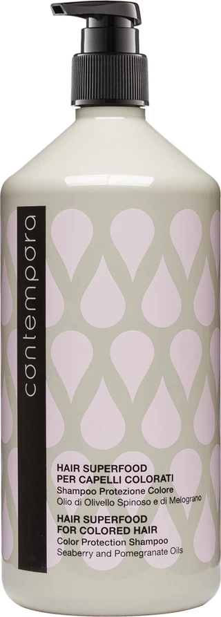Шампунь для збереження кольору Contempora Hair Superfood Color Protection Shampoo, 500 мл