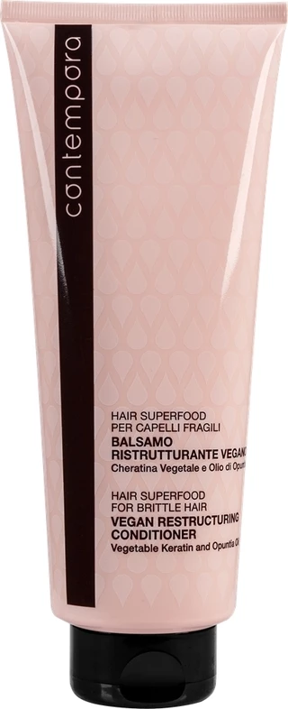 Кондиціонер реструктуруючий Contempora Hair Superfood Vegan Restructuring Conditioner, 400 мл