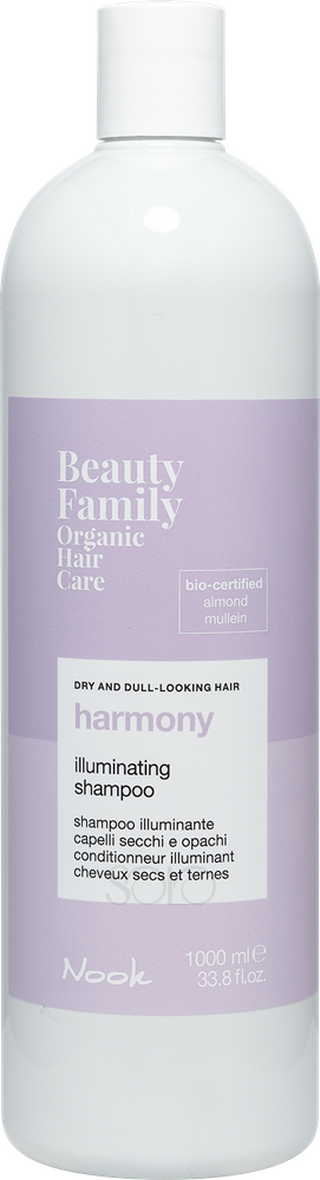 BEAUTY FAMILY HARMONY Шампунь для блиску сухого і тьмяного волосся, 250 мл