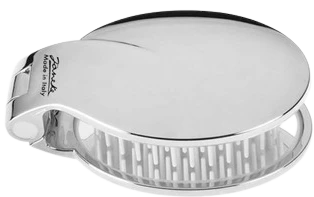 Щітка складана із дзеркалом Janeke Silver