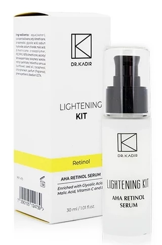 Сироватка АНА ретинол Dr.Kadir Lightening Kit AHA Retinol Serum, 30 мл