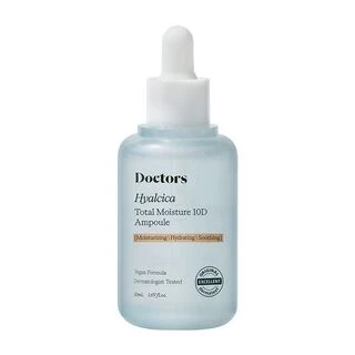 Зволожувальна сироватка з 10 формами гіалуронової кислоти та центелою Doctors Hyalcica Total Moisture 10 D Ampoule, 50 мл