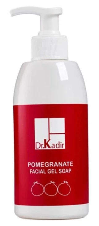 Гель для вмивання з омолоджуючим ефектом для всіх типів шкіри Гранат Dr. Kadir Pomegranate Facial Gel Soap, 330 мл