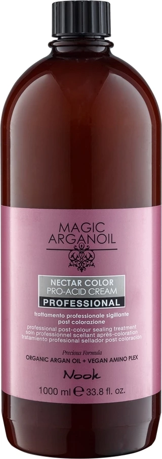 Крем для закріплення кольору Nook Magic Arganoil Nectar Color Pro-Acid Cream, 1000 мл