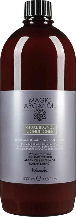 Кондиціонер для сяйва світлого волосся Nook Magic Arganoil Ritual Blonde Conditioner