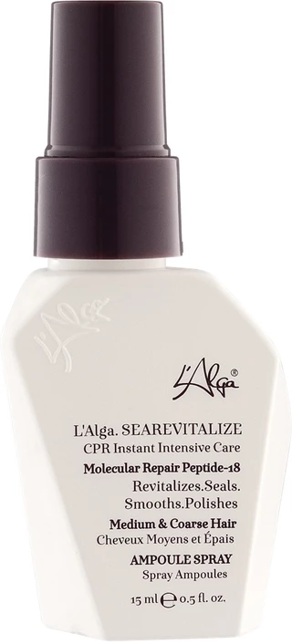 Інтенсивний відновлювальний спрей L&rsquo;Alga Searevitalize Molecular Peptide-18 Ampoule Spray, 15 мл