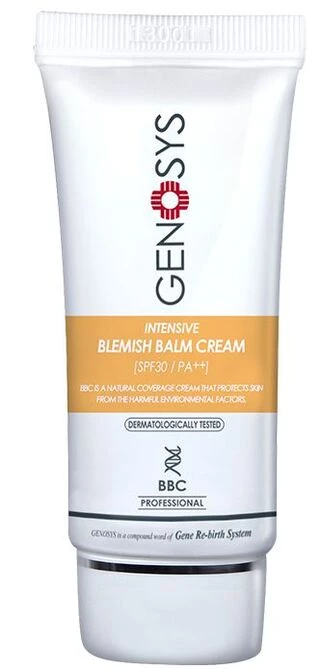 Сонцезахисний матуючий інтенсивний BB крем для обличчя Genosys BB Intensive Blemish Balm Cream SPF30, 50 мл