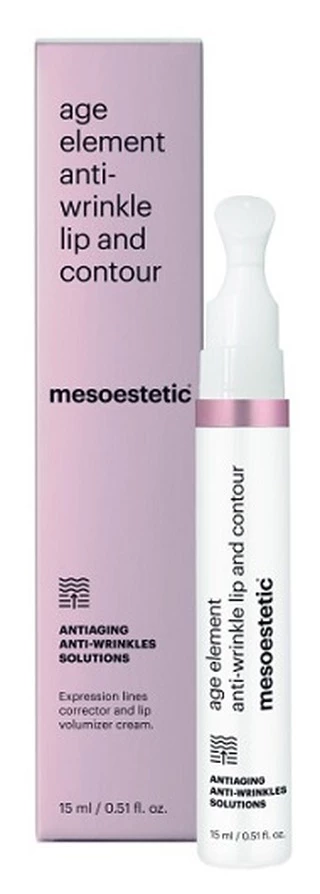 Крем-контур для губ з антивіковим ефектом Mesoestetic Age Element Anti-Wrinkle Lip and Contour, 15 мл