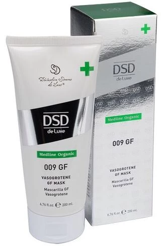 Маска Вазогротен з факторами росту № 009 Simone DSD Luxe Medline Organic Vasogrotene Gf Mask, 200 мл