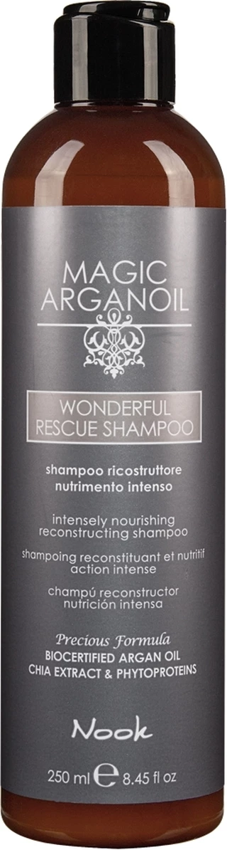 Шампунь реконструюючий екстраживильний Nook Magic Arganoil Wonderful Intensely Nourishing Reconstructing Shampoo