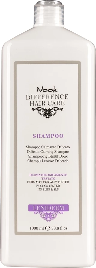 Шампунь заспокійливий Nook Difference Hair Care Leniderm Delicate Soothing Shampoo