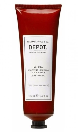Заспокійливий крем для гоління Depot 404 Soothing Shaving Soap Cream, 30 мл
