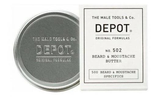 Олія для бороди та вусів Depot 502 Beard&amp;Mustache Butter, 30 мл