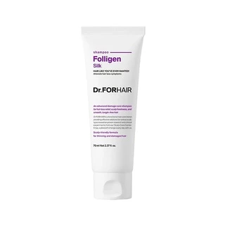 Шампунь для сухого та пошкодженого волосся Dr.FORHAIR Folligen Silk Shampoo, 500мл