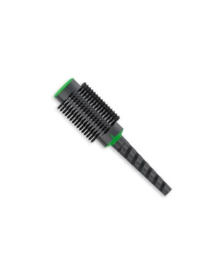 Щітка- браш Janeke Thermal round Spiral brush, black and green color, diameter 65