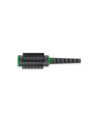 Щітка- браш Janeke Thermal round Spiral brush, black and green color, diameter 65