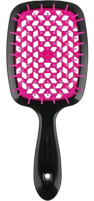 Гребінець для волосся Janeke Superbrush the Original (чорно-фіолетовий)