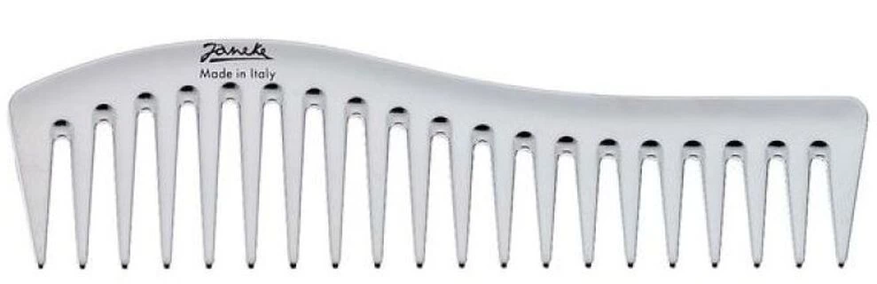 Срібний гребінець для волосся Janeke Silver Wavy Comb
